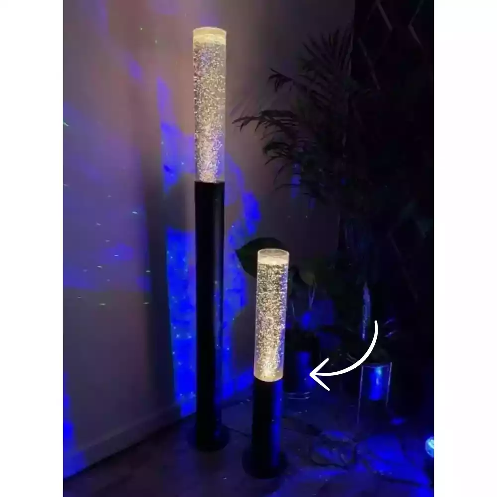 Lampa wodna stojąca podświetlana 100 cm